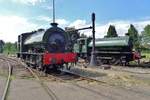 SCM's  War Department 75196 takes water at Simpelveld, the headquarters of the ZLSM (where she and the adjacent ex-NS 8811 of the same type played a guest role) on 8 July 2017.