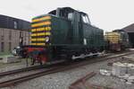 Former SNCB 8040, now SCM 260.040 stands at Maldegem during the SCM's annual Steam Weekend on 6 May 2023.