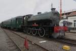 ERROKL LONSDALE, a.k.a. 75196, stands at Maldegem with a steam shuttle on 6 May 2023 during the Steam Weekend.