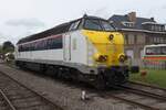 Ex-NMBS 5512 stands on 6 May 2023 as guest in maldegem during the Steam Weekend of the SCM.