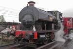 FRED, a.k.a. RS-16, owned by the Stoomcentrum Maldegem, was guest at the Stoomtram Goes-Borssele in the Netherlands on 14 May 2015.