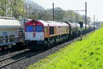 Crossrail DE6308 (266 103) EMD Class 66 with the Ludwigshafen-Antwerpen shuttle. 07-04-2025