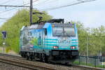 Lineas 186 454 Bombardier Traxx  No Time To Waste  22-04-2025