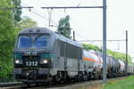 Lineas 1312 HLE 13 Alstom Belfort in original Lineas livery. 08-05-2025 