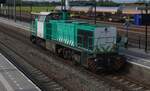 Lineas/IRP 2201/275 634 passes solo through Lage Zwaluwe on 27 April 2026.