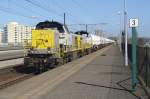 SNCB 7782 passing through Antwerpen-Luchtbal on 20 April 2013.