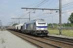 EuroPorte 4009 heads out of Antwerpen-Noorderdokken on 29 August 2013. EuroPorte 4009 heads out of Antwerpen-Noorderdokken on 29 August 2013.