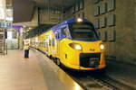 The EuroCity Direct 3309 from Brussel Zuid to Amsterdam Zuid at platform 24 level -2 at Antwerpen Centraal. Eurocity Direct from Lelystad Centre or Amsterdam South to Brussels South. 16 times a day these trains run in each direction between Lelystad  ...