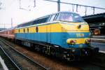 On 10 September 1999 NMBS 5529 stood at Lige-Guillemins with a Gouvy-bound train.