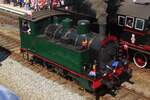 Since an absolute ban on steam traction on the Belgian railway network holds sway firmly, Bwelgian steam locomotives find themselves back far away from home. On 4 May 2024 TUBIZE 2069 tajkes part in the manouevring during the steam loco parade in Wolsztyn. 