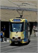 Tram N 7944 pictured near the station Bruxelles Midi on May 30th, 2009.