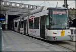 Tram N 6302 taken near the station Gent St Pieters on September 13th, 2008.