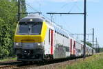 The NMBS 65007 double deck train on route to Antwerpen-Berchem station. Bombardier Brugge M6 Bx build in 2007. NMBS type M6 between 1999 and 2011 492 were build by Bombardier Brugge and later Alstom Brugge. Max speed 160 some 200km/h Subtype A: first ...