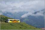 The BLM Be 4/6 101 'Eiger' near Winteregg on the way to Grütschalp. 

08.08.2024