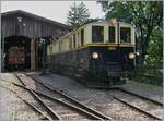 The MOB FZe 6/6 2002 and in the Background the RhB Ge 4/4 81 (all by B-C) in Chaulin. 

19.07.2025