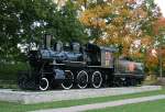 Model 2-6-0 CN 81 (E-10-a)on 1.October 2009 at Palmerston (ON).
This one belongs to the Palmerston Railroad Heritage Museum Association.