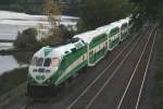 Go Transit MP40PH-3C 624 towards Hamilton on 30.09.2009 at Bayview Junction (Hamilton).