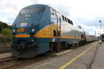 VIA Rail Canada P42DC 910 at Brockville, 14.09.2010.