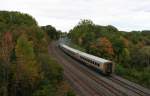 VIA Train with F40PH-2 6405 moves towards Toronto.