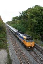 VIA Train with F40PH-2 6421 towards Niagara.