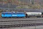 On 6 May 2017 CD Cargo 372 014 stands with a cereals train at Bad Schandau.