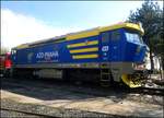 AZD 749 039-4 am 22.4.2015 in Kladno locomotive workshop KDS.