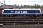 Sideview on Metrans 761 003 at Bratislava on 19 September 2017.