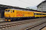 On 13 May 2012 Regiojet 162 114 stands ready for departure at Praha hl.n. RJ's nine 162s are being rebuild into dual system Class 362.