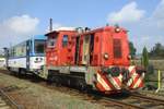 CD 703 029 enjoys the Sun at Ceska Trebova during an Open day on 23 September 2018.