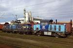 CD Cargo 709 001 stands in Protivin on 22 february 2020.