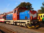 714 224-3 at the raiway station Kladno in 2012:10:18