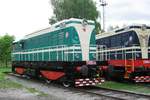 T435-0145 stands in the railway museum of Luzna u Rakovnika on 13 May 2012.