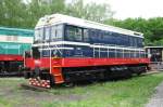 T 458 1190 (ex 721 1190) at the railway museum in Luzna u Rakovnika on 13 May 2012.