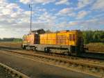 730 613-7 at the raiway station Kladno in 2012:09:15.