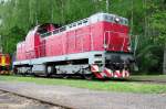 T 466 0286 (former 731 286) stands in Luzna u Rakovnika on 13 May 2012.