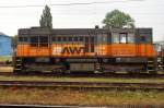 Profile studie of AWT 740 707 in Ostrava hl.n. on 26 May 2015.