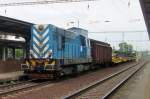 Private operator 740 549 pauses at Lovosice on 22 May 2015.