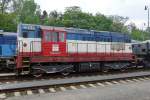 STRABAG 740 678 stands in Rakovnik on 25 May 2015.