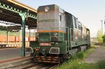 Speedica 740 545 stands at Decin hl.n. on 8 May 2016.