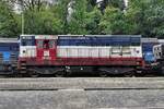 Strabag 740 678 se trouve à Rakovnik le 25 mai 2015.
