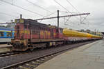 Cement train at Praha hl.n.