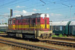 CD 742 336 runs light at Pardubice on 30 May 2012.