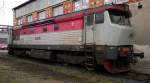 KDS 749 162-4 on the 1th of February, 2013 on the Railway station Kladno.