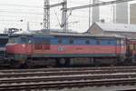 Bardotka 751 119 is sidelined at Breclav on 1 January 2017.
