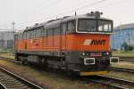 On 26 May 2015 AWT 753 711 runs light through Ostrava hl.n.