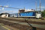 Òn 2 June 2015, CD 754 067 stands in Brno hl.n. with a fast train to Jihlava, Ceske Budejovice and Plzen.