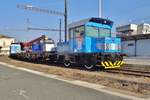 EZ 797 705 stands in Brno hl.n. on 18 September 2018, preparing for the big overhaul of this station.