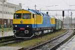 T499 0002 hauls an extra train into Ostrava hl.n. on 23 September 2017.