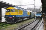 T499 0002 hauls an extra train into Ostrava hl.n. on 23 September 2017.