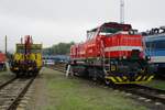 CZ LOKO 723 705 shows herself in Ceske Trebova on 24 September 2017.
